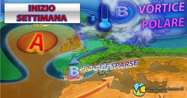 METEO – L’AUTUNNO si riprende la scena, in arrivo un treno di perturbazioni con MALTEMPO su molte regioni