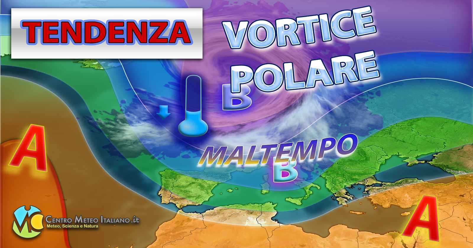 METEO - Finale di NOVEMBRE SHOCK con IRRUZIONE POLARE e MALTEMPO INVERNALE, i dettagli