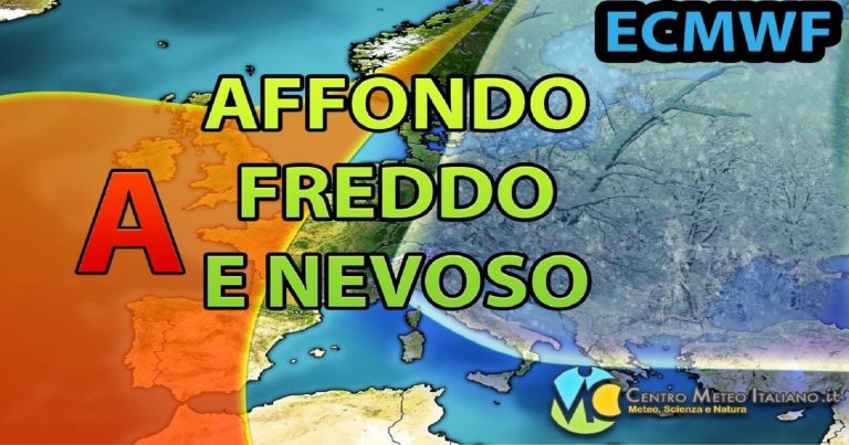 METEO INVERNO – Dicembre DINAMICO e FREDDO, con importanti SCAMBI MERIDIANI. La TENDENZA