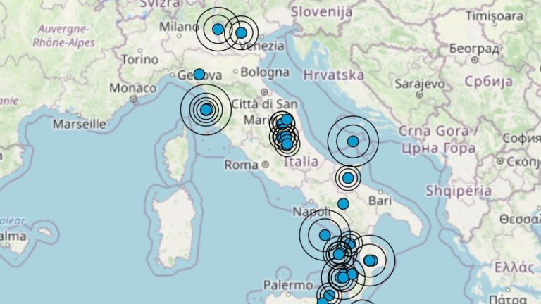 Terremoto in Italia oggi, martedì 23 novembre 2021: le scosse di giornata | Dati INGV