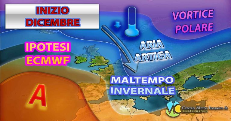 METEO – L’INVERNO dà spettacolo in ITALIA, con qualche giorno di ANTICIPO. Ecco gli scenari previsti