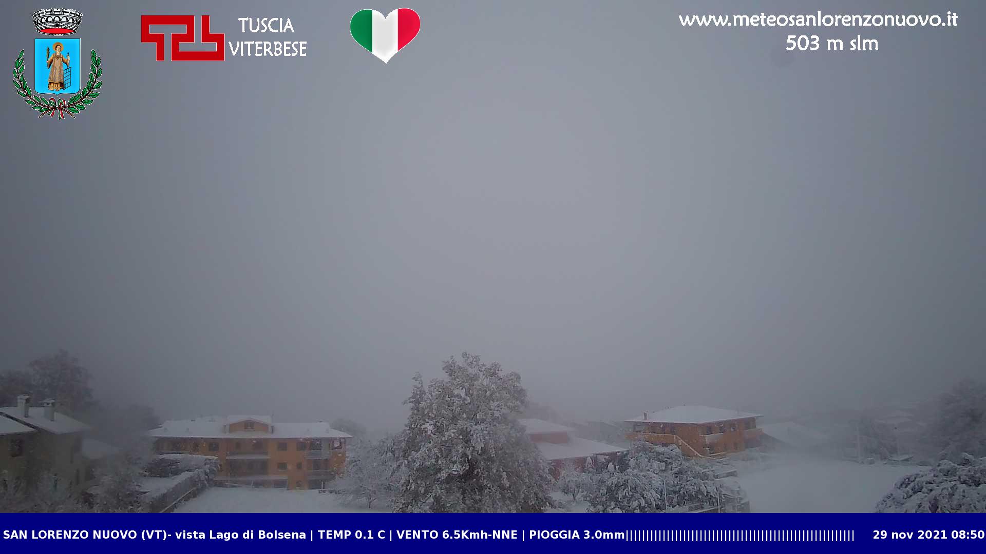 Webcam della neve su San Lorenzo Nuovo - Viterbo - Centro Meteo Italiano