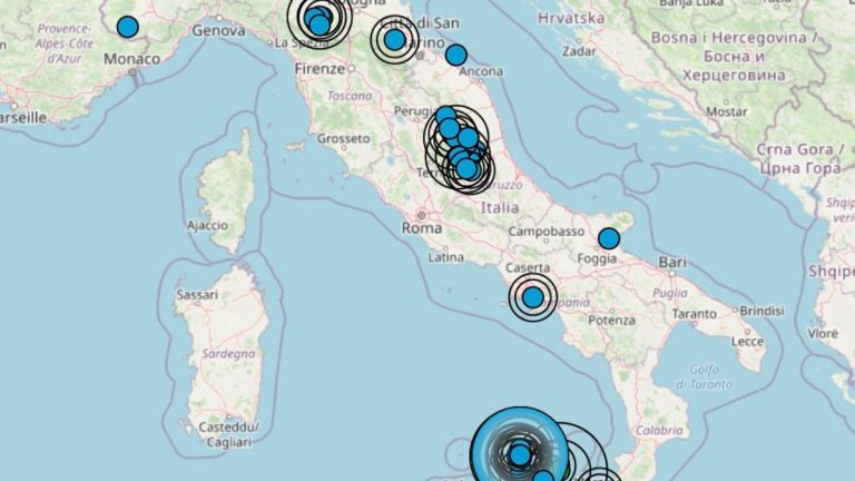 Terremoto in Sicilia oggi, giovedì 2 dicembre 2021: scossa M 2.8 Mar Tirreno Meridionale | Dati INGV