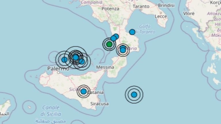 Terremoto in Sicilia oggi, 11 dicembre 2021, scossa M 2.3 in provincia di Messina – Dati Ingv
