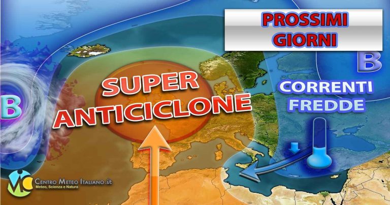 METEO – ALTA PRESSIONE dominante in ITALIA, con BEL TEMPO, ma clima INVERNALE: fino a quando?