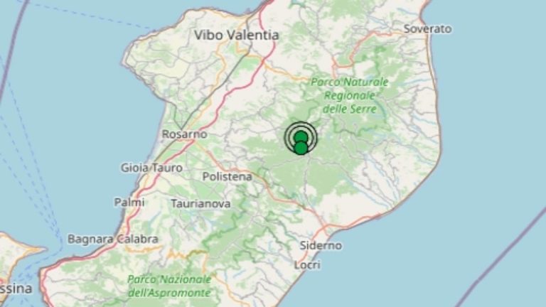 Terremoto in Calabria oggi, 15 dicembre 2021, scossa M 2.4 in provincia di Vibo Valentia – Dati Ingv Terremoto in Calabria oggi, 15 dicembre 2021, scossa M 2.4 in provincia di Vibo Valentia – Dati Ingv