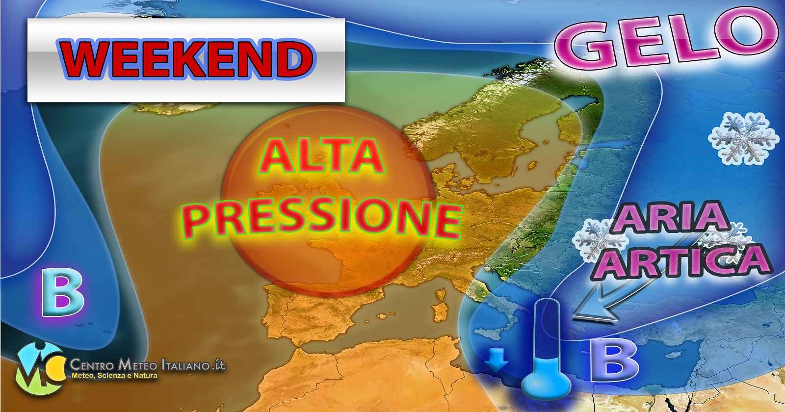 METEO - Il MALTEMPO torna a colpire l'ITALIA nel WEEKEND e con NEVE a BASSA QUOTA, ecco dove