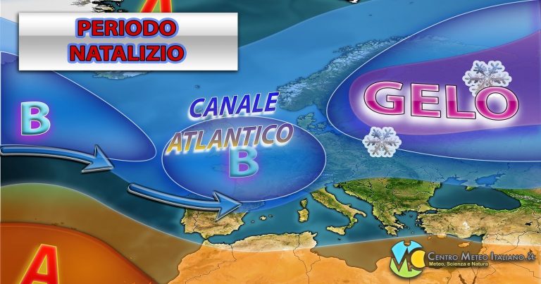 METEO – ITALIA tra NEBBIE e qualche disturbo al sud, poi TENDENZA per un NATALE con il MALTEMPO