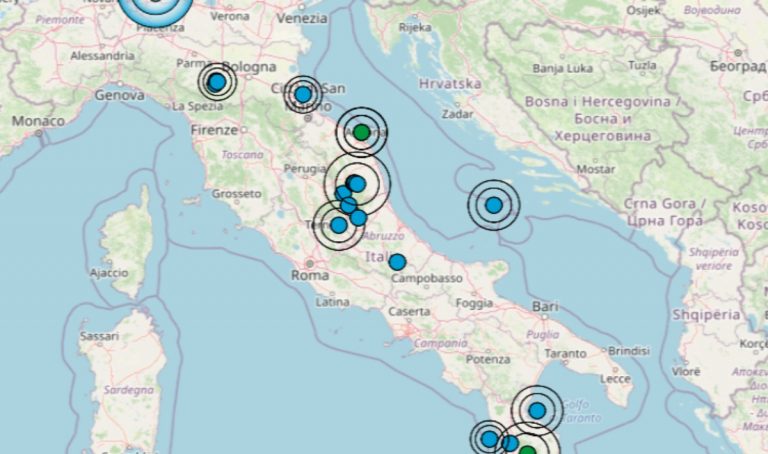 Terremoto oggi in Italia, 19 dicembre 2021: le ultime scosse registrate – Dati INGV