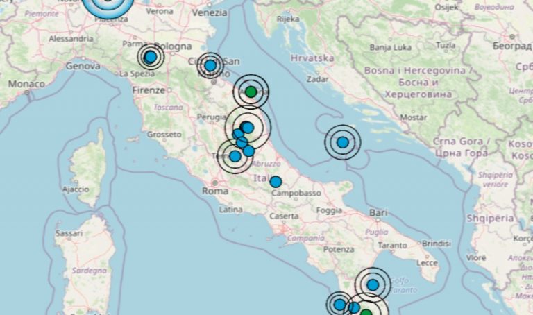 Terremoto oggi in Italia, 19 dicembre 2021: le ultime scosse registrate – Dati INGV Terremoto oggi in Italia, 19 dicembre 2021: le ultime scosse registrate – Dati INGV