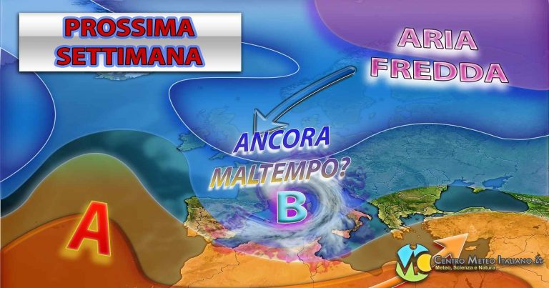 METEO – Dopo NATALE, anche inizio prossima settimana con MALTEMPO e TEMPERATURE sopra la media. La TENDENZA