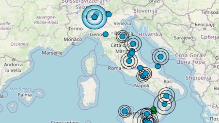 Terremoto in Lombardia oggi, 22 dicembre 2021: scossa M 2.2 in provincia di Lodi – Dati Ingv