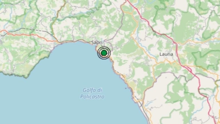 Terremoto in Campania oggi, 23 dicembre 2021: scossa M 2.4 in provincia di Salerno | Dati Ingv
