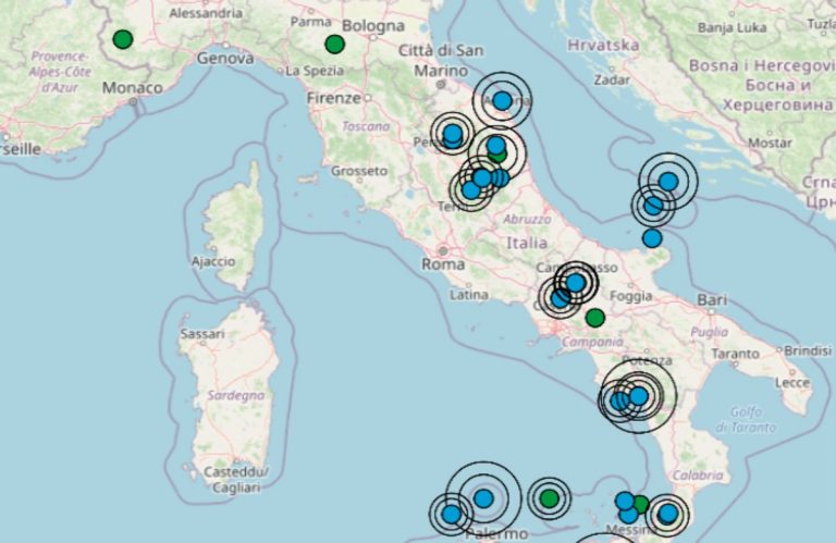 Terremoto oggi Italia, 26 dicembre 2021: le scosse registrate nelle ultime ore – Dati INGV