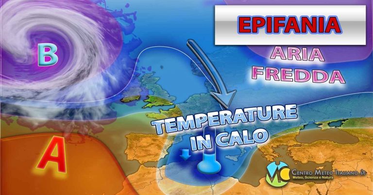 METEO ITALIA – maltempo ai nastri di partenza con FREDDO e NEVE a bassa quota, vediamo dove