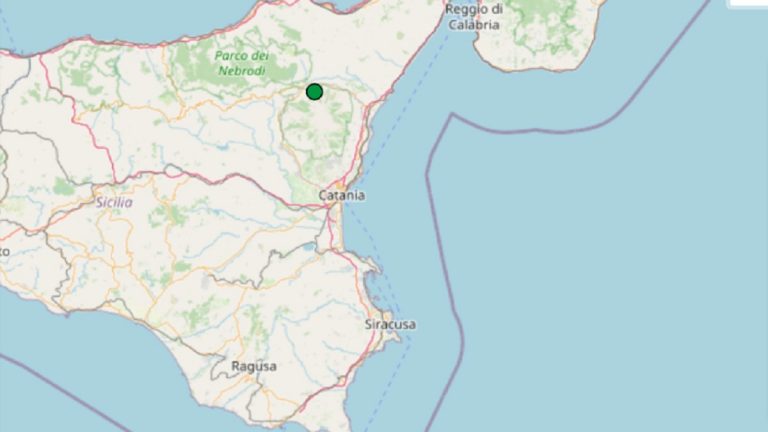 Terremoto in Sicilia oggi, martedì 4 gennaio 2022: scossa M 2.1 in provincia di Catania | Dati INGV