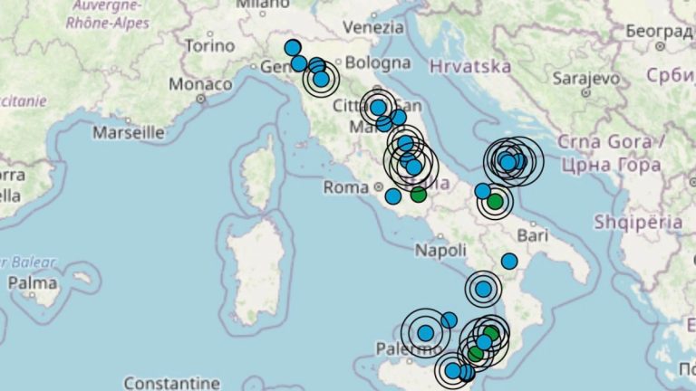 Terremoto in Italia oggi, mercoledì 5 gennaio 2022: le scosse di giornata | Dati INGV