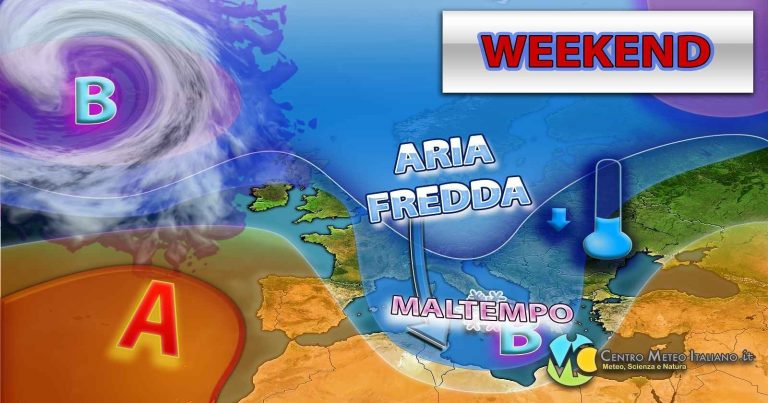 METEO – RUGGITO dell’INVERNO per il WEEKEND, MALTEMPO POLARE con NEVE finanche in pianura, ecco dove