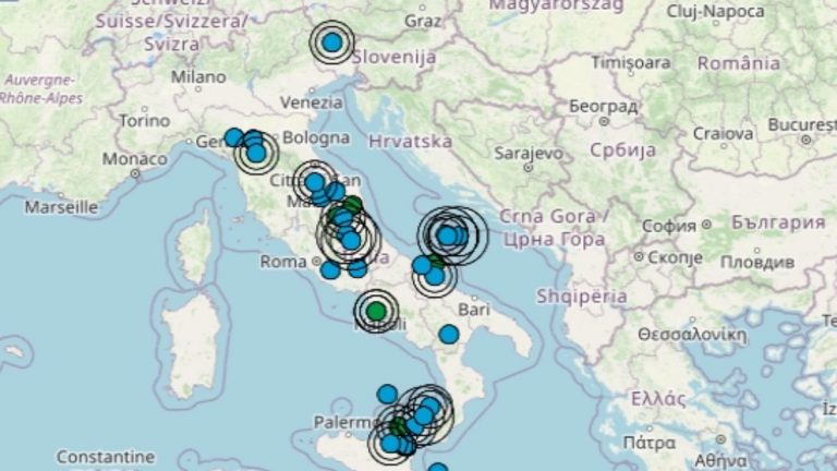 Terremoto in Italia oggi, 7 gennaio 2021, le ultime scosse registrate – Dati Ingv