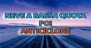 Meteo gennaio - prima la neve poi di nuovo l'anticiclone