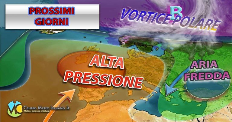 METEO ITALIA – ultimi fiocchi di NEVE a quote basse, ALTA PRESSIONE in arrivo e temperature in aumento