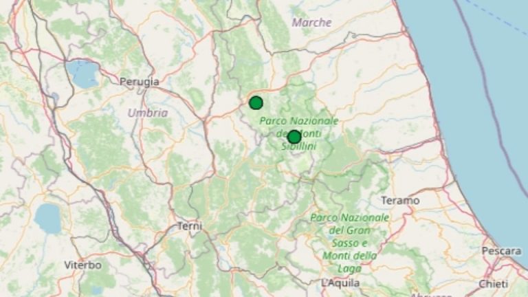 Terremoto oggi nelle Marche, 13 gennaio 2022, scossa M 2.0 in provincia Macerata | Dati Ingv
