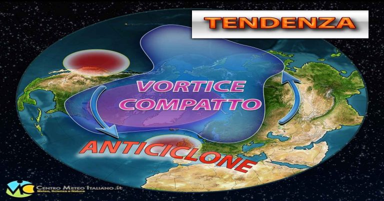 Meteo – Vortice polare in indebolimento, vediamo quali effetti sull’Italia