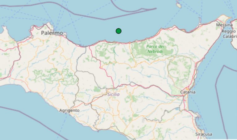 Terremoto in Sicilia oggi, 15 gennaio 2022: scossa M 2.2 sulla costa messinese | Dati Ingv