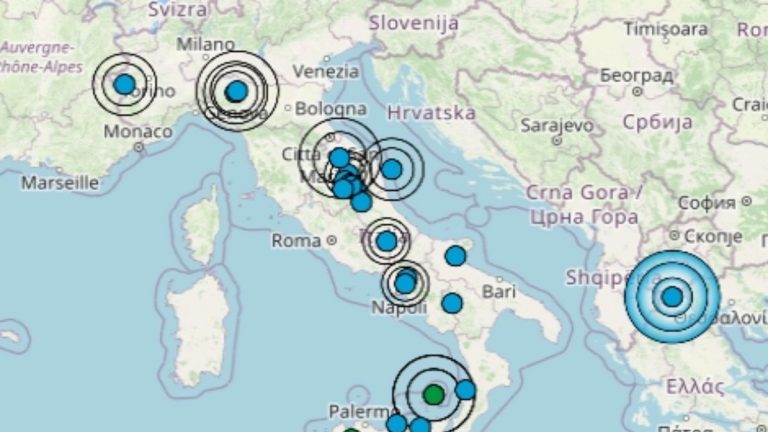Terremoto in Italia oggi, 17 gennaio 2022, le ultime scosse registrate – Dati Ingv