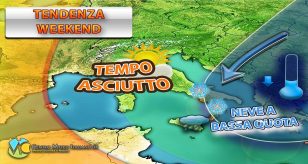 METEO - L'INVERNO ESPLODE nel WEEKEND, possibile ritorno della NEVE in pianura in ITALIA: i dettagli