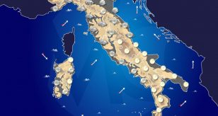 Previsioni meteo in Italia per domani 19 gennaio 2022