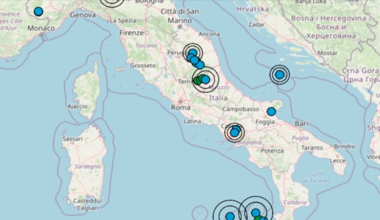 Terremoto oggi Italia, 19 gennaio 2022: le ultime scosse registrate – Dati INGV