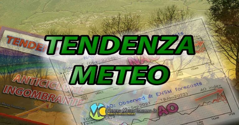 METEO – ITALIA: anticiclone ingombrante, prosegue il periodo con scarse precipitazioni, fino a quando? Le ultimissime