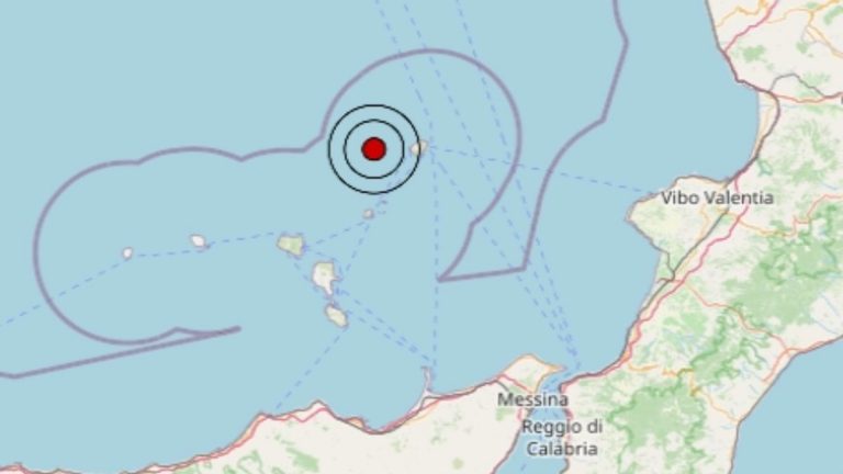 Terremoto oggi in Sicilia, 24 settembre, scossa di M 2.6 sulle Isole Eolie: Dati Ingv