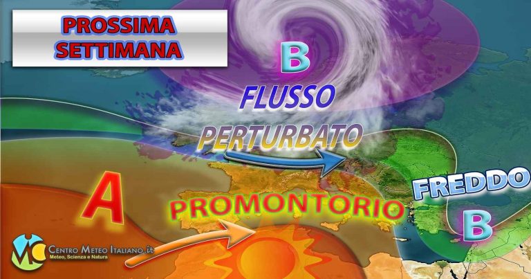 METEO – FEBBRAIO in ITALIA inizia con piogge e neve ma si tratterà di una parentesi, ultimi aggiornamenti