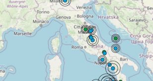 terremoto italia venerdì 28 gennaio 2022