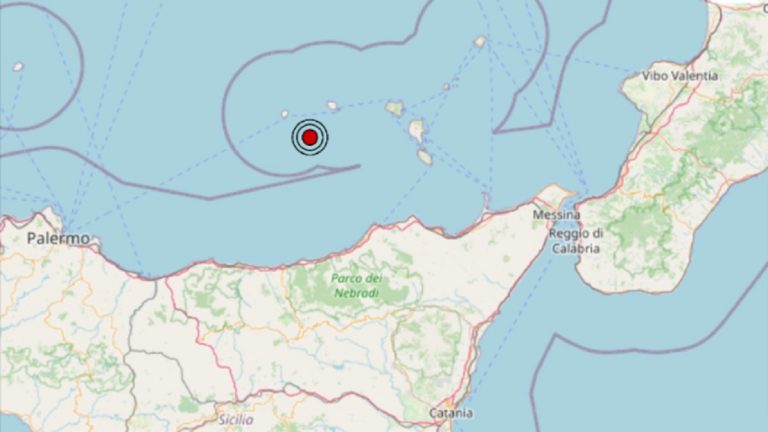 Terremoto in Sicilia oggi, sabato 29 gennaio 2022: scossa M 2.3 in provincia di Messina | Dati INGV