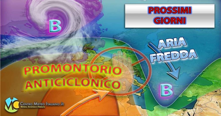 METEO ITALIA: anticiclone incontrastato salvo un debole passaggio instabile possibile nel WEEKEND