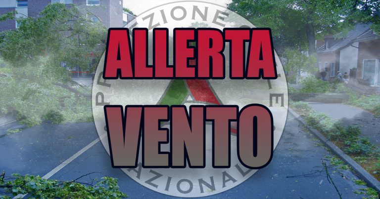 METEO – ALLERTA per vento, con raffiche di BURRASCA, il comunicato della PROTEZIONE CIVILE METEO – ALLERTA per vento, con raffiche di BURRASCA, il comunicato della PROTEZIONE CIVILE