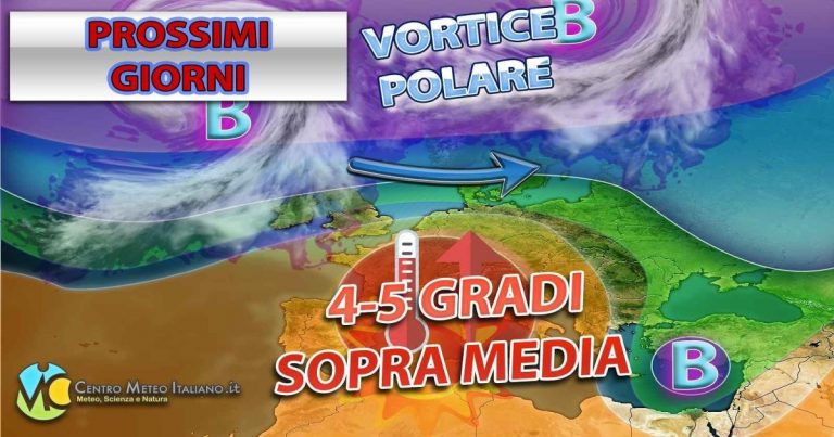 METEO – Pronta ripartenza dell’Anticiclone in Italia con il ritorno di bel tempo e temperature in aumento: i dettagli