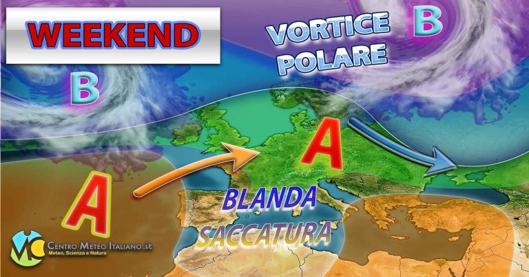 METEO WEEKEND – Blanda saccatura atlantica porterebbe tempo INSTABILE con PIOGGE e NEVE, ecco la TENDENZA METEO WEEKEND – Blanda saccatura atlantica porterebbe tempo INSTABILE con PIOGGE e NEVE, ecco la TENDENZA