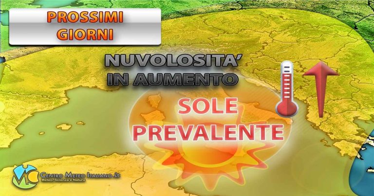 METEO – Il MALTEMPO solo un ricordo in ITALIA, torna l’ANTICICLONE: ecco fino a quando