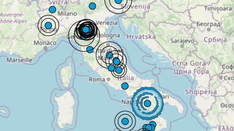 Terremoto in Italia oggi, mercoledì 16 febbraio 2022: le scosse del giorno | Dati INGV