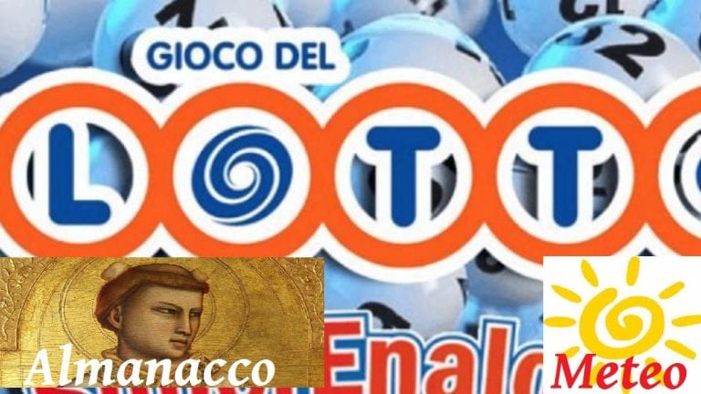 Estrazioni Lotto e Superenalotto oggi, 4 ottobre 2022: numeri vincenti, almanacco del giorno e previsioni meteo Italia