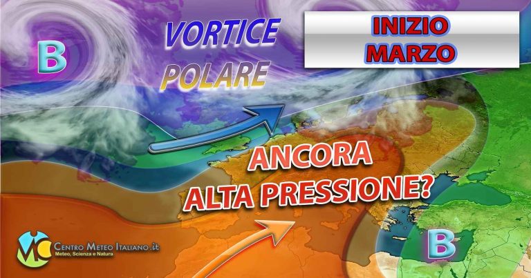 METEO – PRIMAVERA alla riscossa con l’inizio del nuovo mese grazie alla rimonta dell’ALTA PRESSIONE in Europa