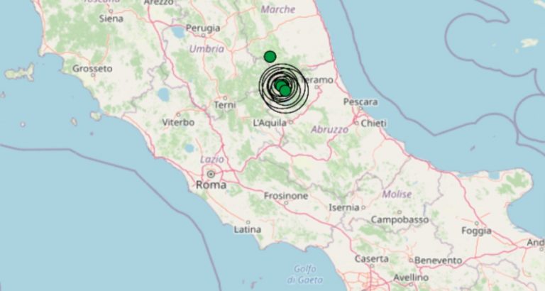 Terremoto oggi, serie di scosse nel centro Italia: la più intensa M 3.4 in provincia di Rieti – Dati INGV Terremoto oggi, serie di scosse nel centro Italia: la più intensa M 3.4 in provincia di Rieti – Dati INGV