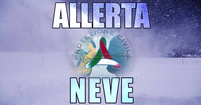 Meteo – Intensa perturbazione in arrivo in Italia: allerta neve, ecco le zone interessate