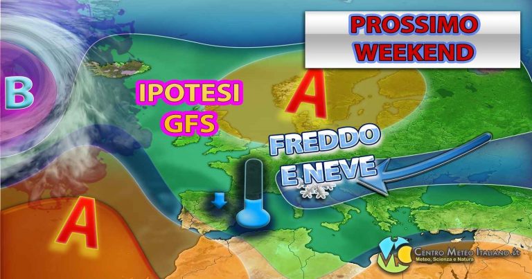 METEO WEEKEND – Affondo ARTICO in arrivo dalla RUSSIA con MALTEMPO INVERNALE in ITALIA? Ecco la TENDENZA