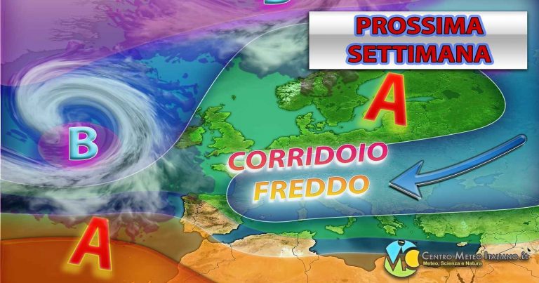 METEO – Clima INVERNALE ancora a lungo in ITALIA, con aria FREDDA da est anche nella prossima settimana.