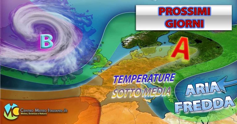 METEO – Alta pressione in arrivo porta tanto SOLE e TEMPERATURE in lieve AUMENTO in ITALIA